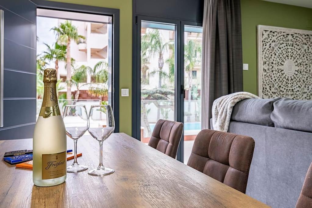 Appartamento 5 Stelle Piscina, Jacuzzi, Wifi - 2 Min Dal Mare Miami Playa Esterno foto