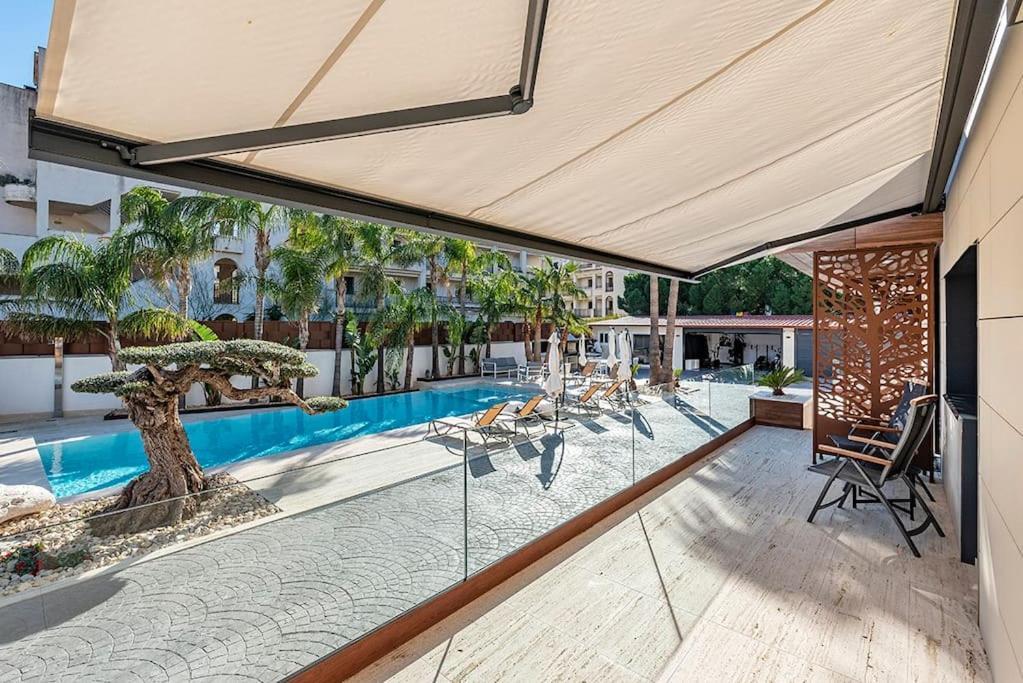 Appartamento 5 Stelle Piscina, Jacuzzi, Wifi - 2 Min Dal Mare Miami Playa Esterno foto